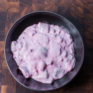 Preiselbeer Heringssalat