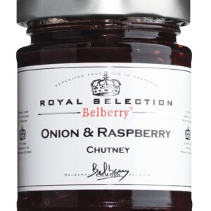 Zwiebel-Himbeer Chutney